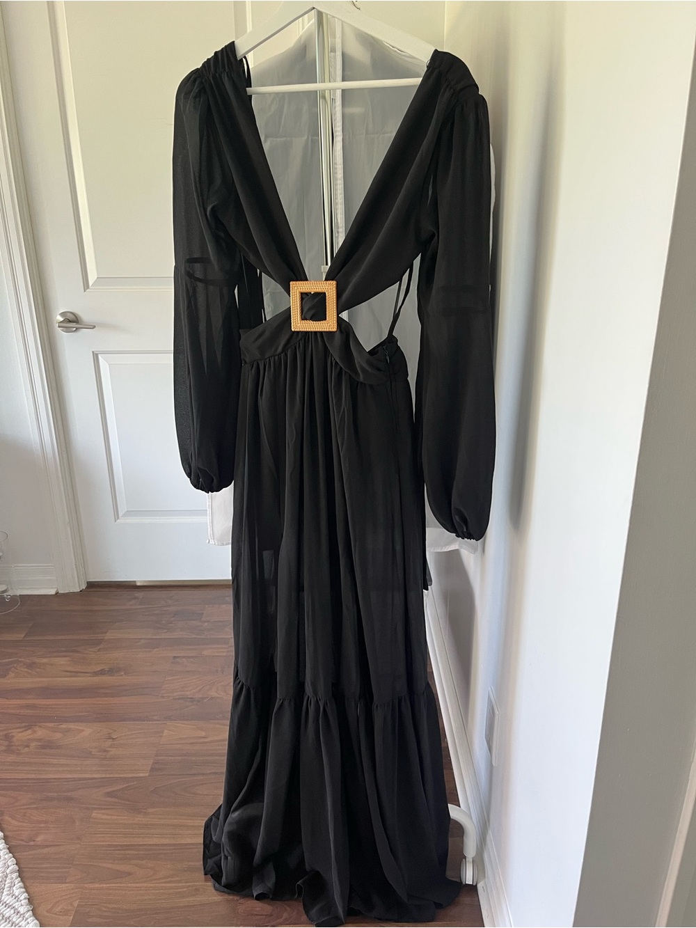 Luxxel Black Maxi Dress.
Elegant for summer, yacht, beaches.